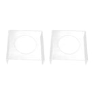 2PCS Football Stand Clear Display Holder Acrylic Stable Support Anti Scratch Versatile Display Rack for Basketball Volleyball