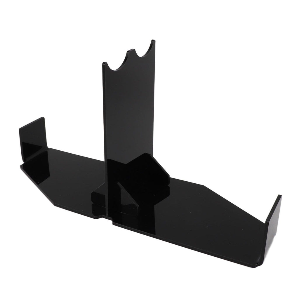 Lightsaber Display Stand Acrylic Desktop Lightsaber Display Holder Rack Wand Stand Dagger Dispaly Stand with Anti Slip Pad Black