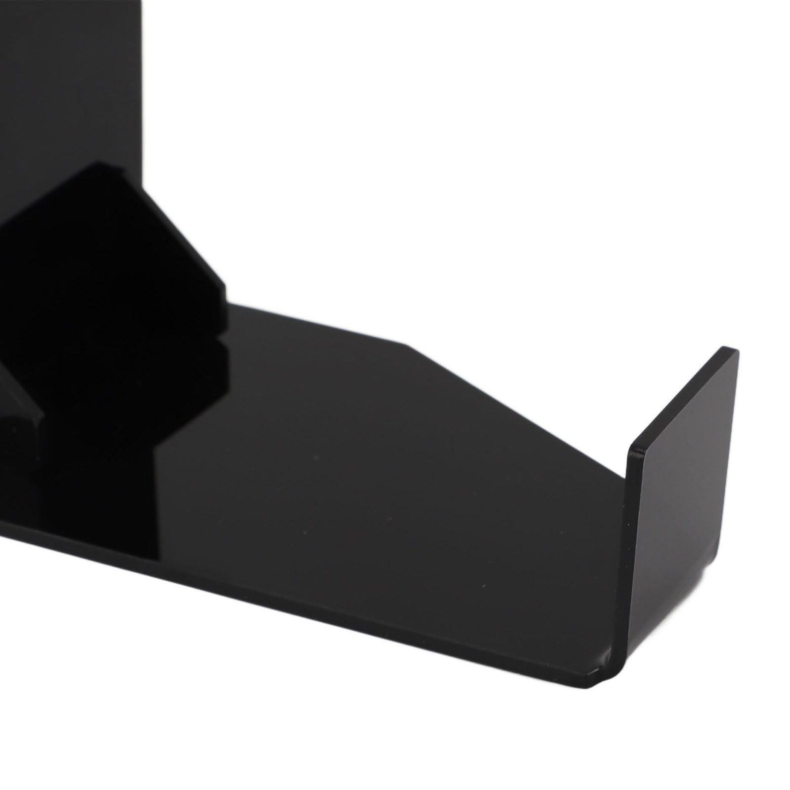 Lightsaber Display Stand Acrylic Desktop Lightsaber Display Holder Rack Wand Stand Dagger Dispaly Stand with Anti Slip Pad Black