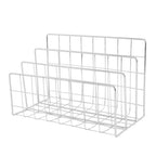 Book Sorter File Magazine Display Organizer Iron Bookend Home Decoration for Office Shelf
