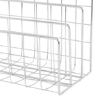 Book Sorter File Magazine Display Organizer Iron Bookend Home Decoration for Office Shelf