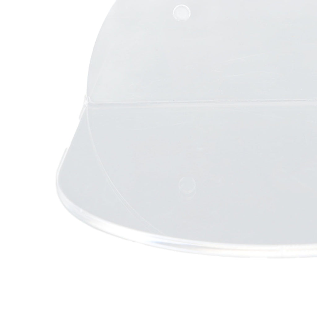 3pcs Wall Speaker Floating Shelves Acrylic Waterproof Wall Mounted Speaker Display Stand for Baby Camera Small Alarm Clock Transparent