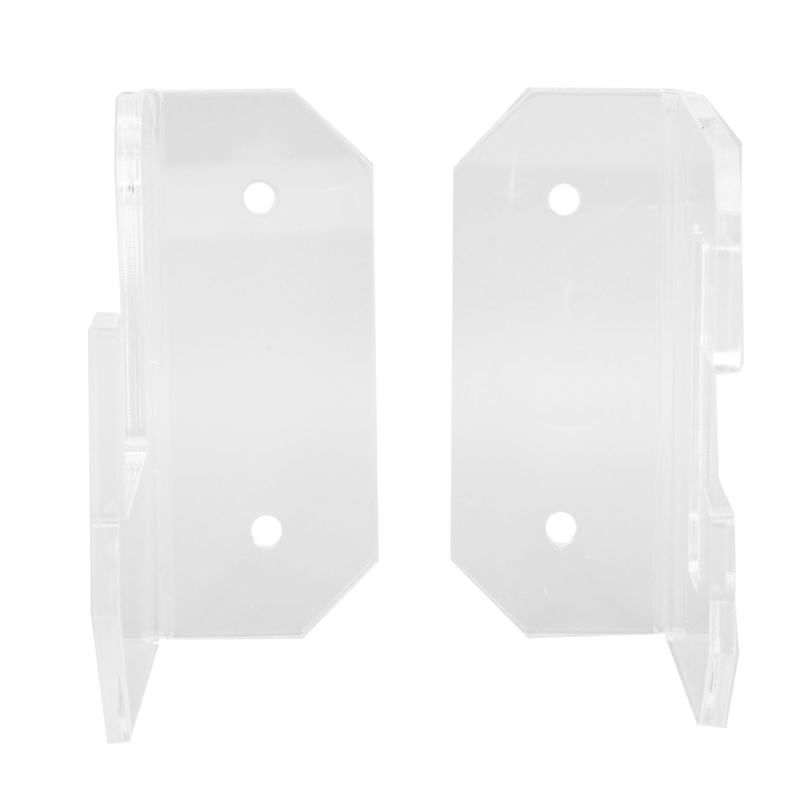Samurai Sword Holder Horizontal Wall Mount Acrylic Sword Rack Flat Blade Display Stand with Screws Transparent