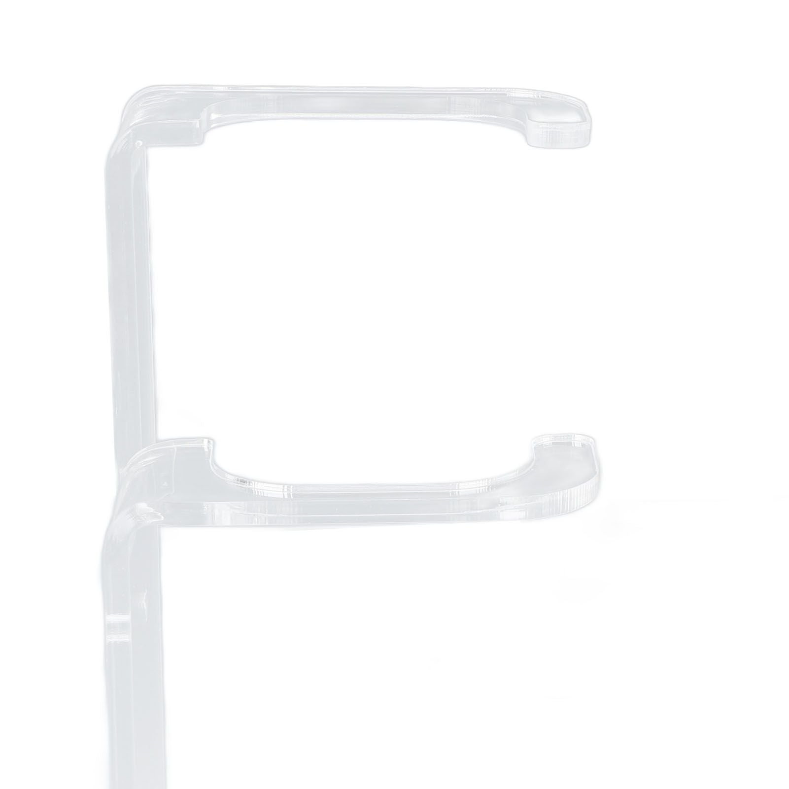 Lightsaber Wall Mount Stand Acrylic Stable Wall Mounted Lightsaber Display Rack for Home Bedroom Transparent