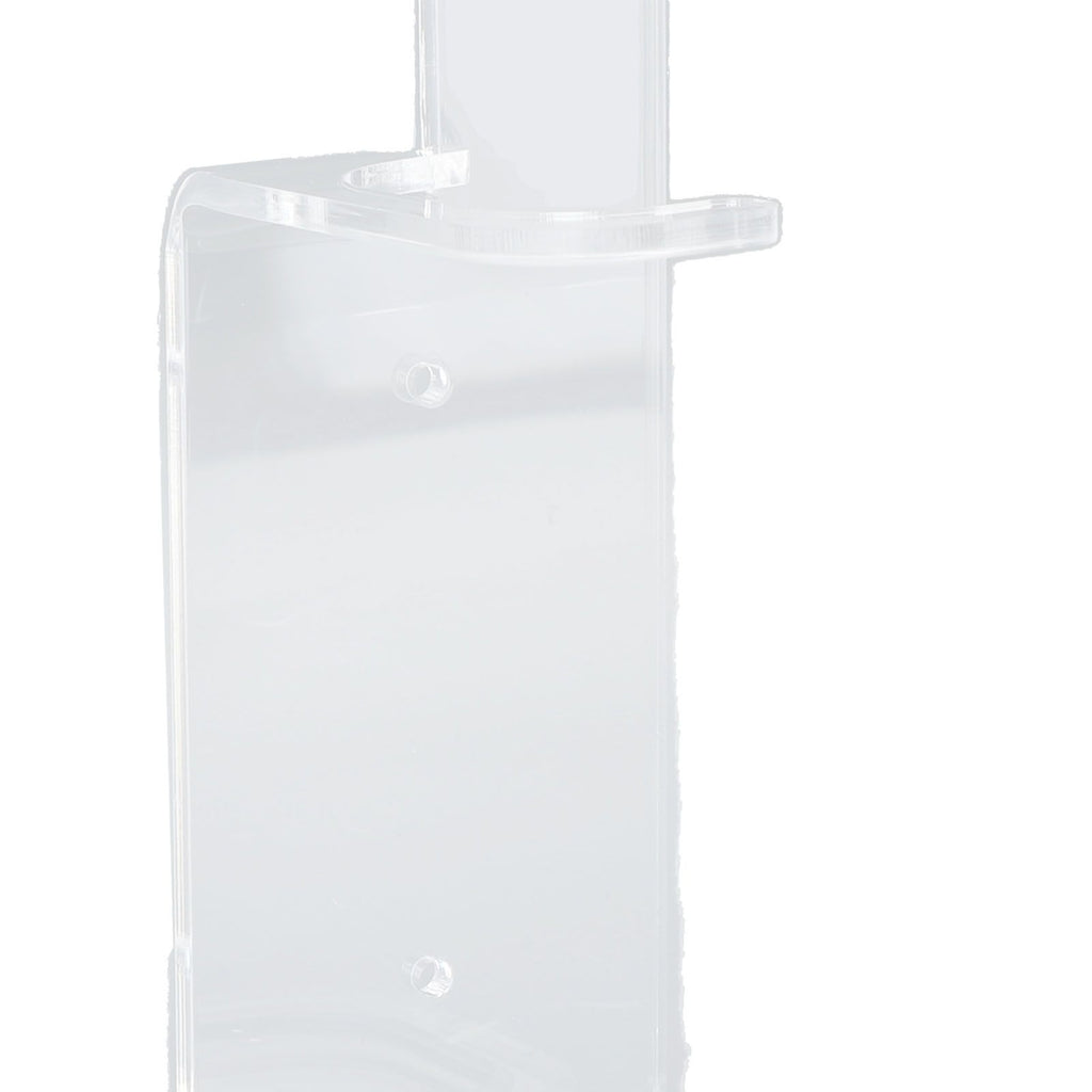 Lightsaber Wall Mount Stand Acrylic Stable Wall Mounted Lightsaber Display Rack for Home Bedroom Transparent