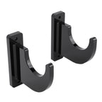 2 PCS Sword Holder Acrylic Wall Mount Polished Strong Load Bearing Adjustable Sword Hook for Axes Knives Lightsabers