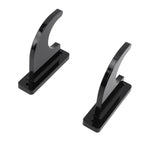 2 PCS Sword Holder Acrylic Wall Mount Polished Strong Load Bearing Adjustable Sword Hook for Axes Knives Lightsabers