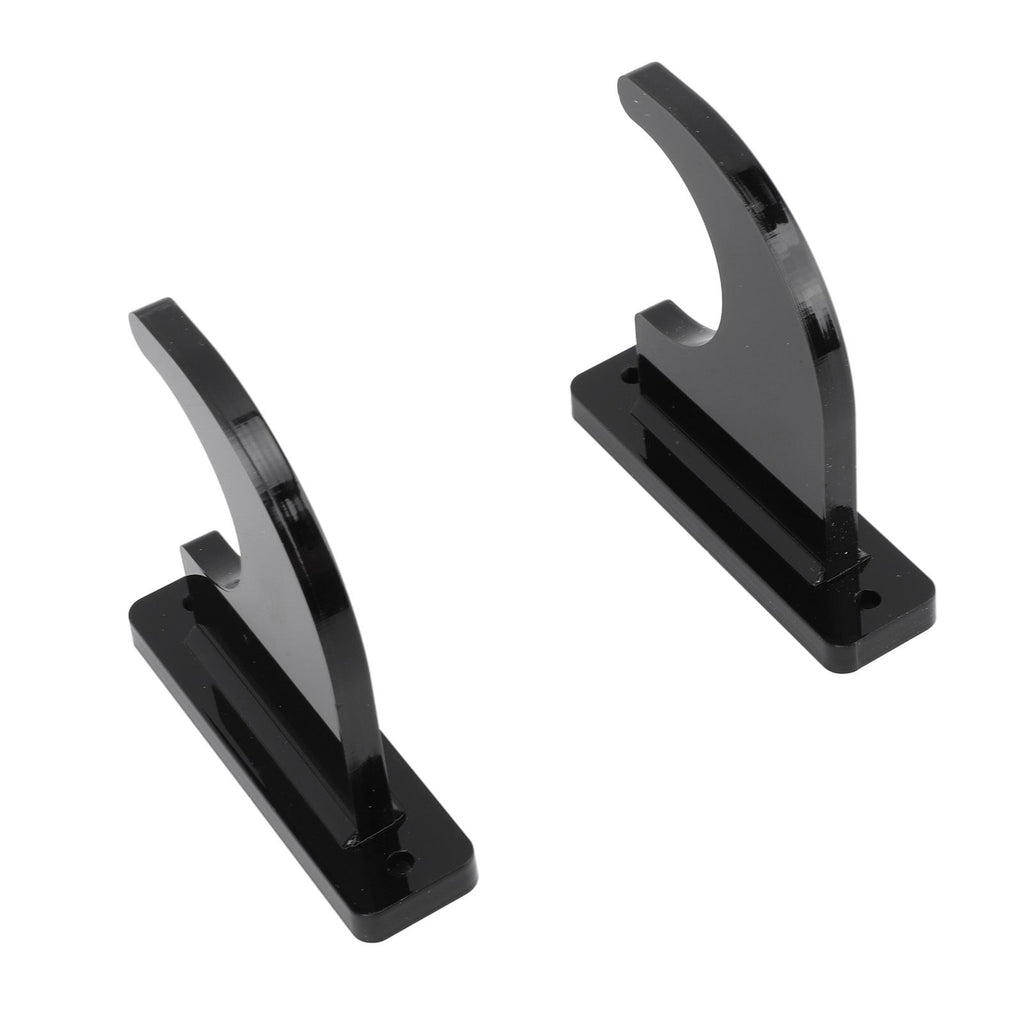 2 PCS Sword Holder Acrylic Wall Mount Polished Strong Load Bearing Adjustable Sword Hook for Axes Knives Lightsabers