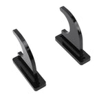 2 PCS Sword Holder Acrylic Wall Mount Polished Strong Load Bearing Adjustable Sword Hook for Axes Knives Lightsabers