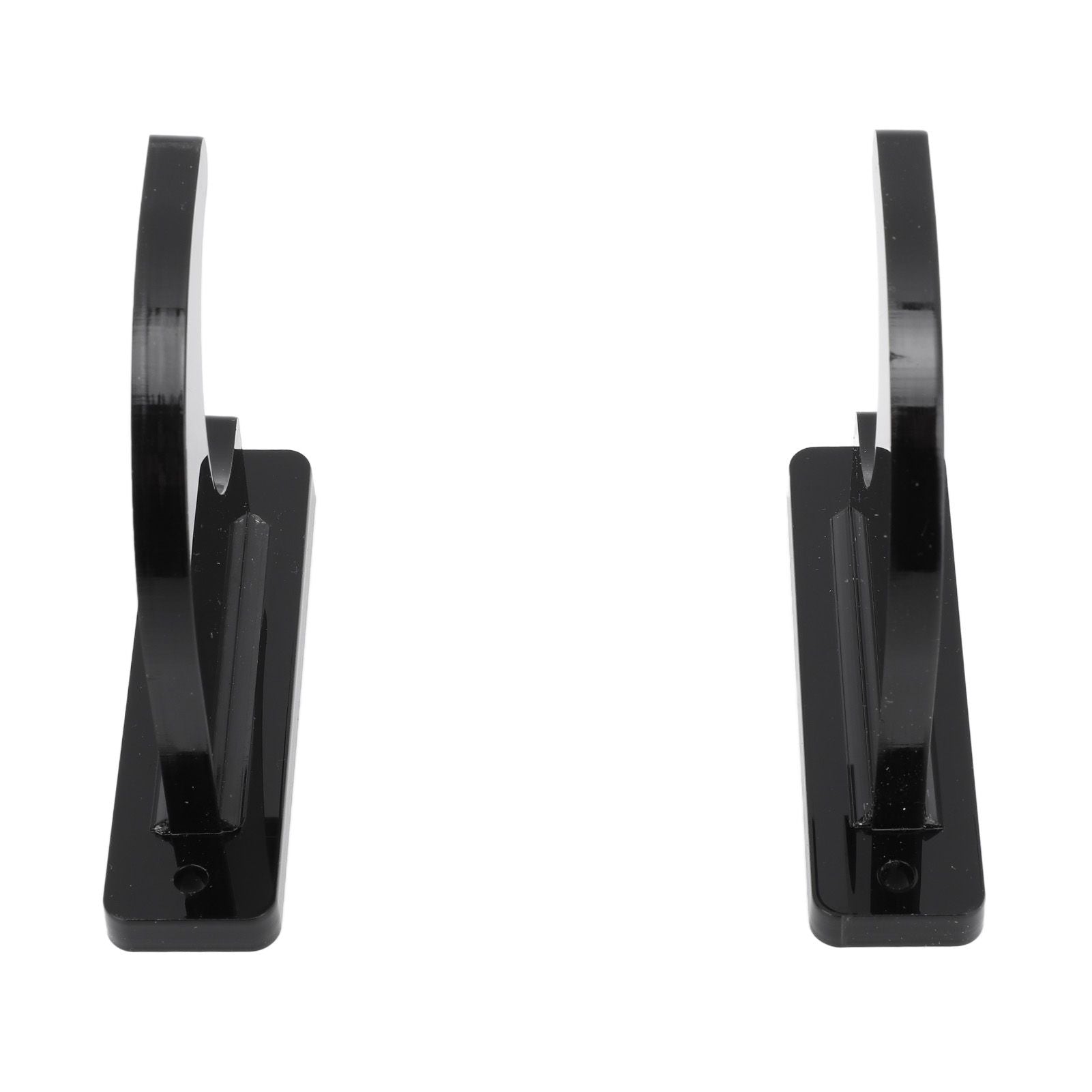 2 PCS Sword Holder Acrylic Wall Mount Polished Strong Load Bearing Adjustable Sword Hook for Axes Knives Lightsabers