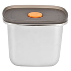 Lunch Box 304 Stainless Steel PP Food Grade Silicone Portable Food Container Storage Box for Picnic Camping Outdoor550ml