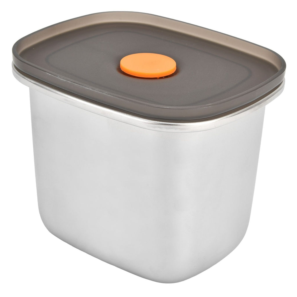 Lunch Box 304 Stainless Steel PP Food Grade Silicone Portable Food Container Storage Box for Picnic Camping Outdoor550ml