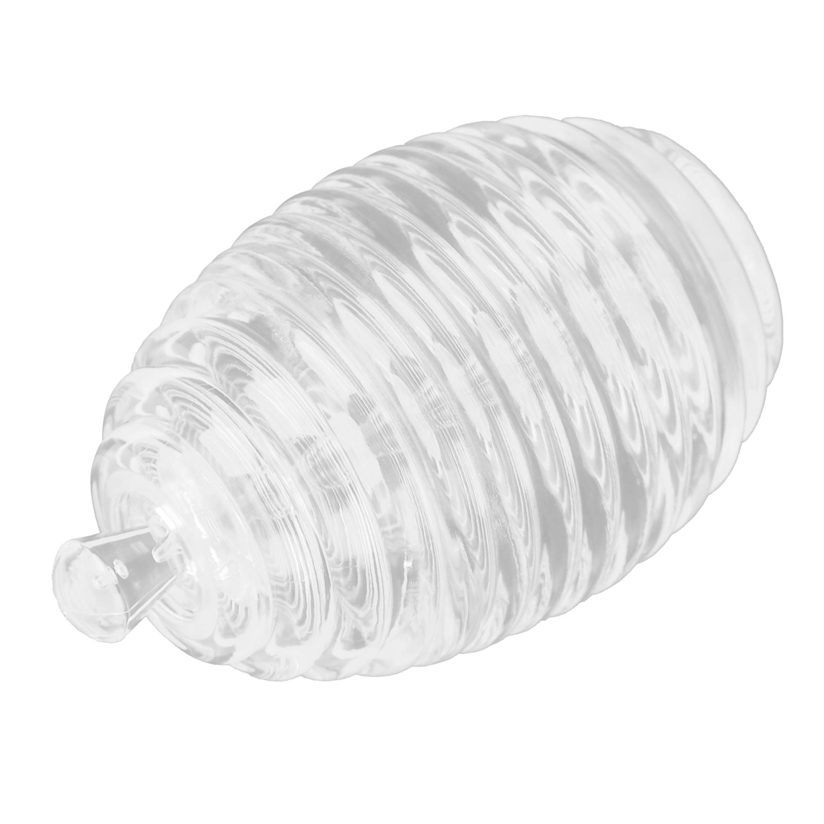 Transparent Honey Dispenser with Lid Spoon Large Capacity Honey Container for Storing Honey