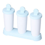 2Pcs 3 Grids Ice Cream Mold DIY Dessert Ice Cube Maker Mold for Summer Kitchen Home