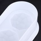 2Pcs 4 Grids Food Grade Ice Cubes Mold Whiskey Ice Ball Making Mold Tray for Home Bar