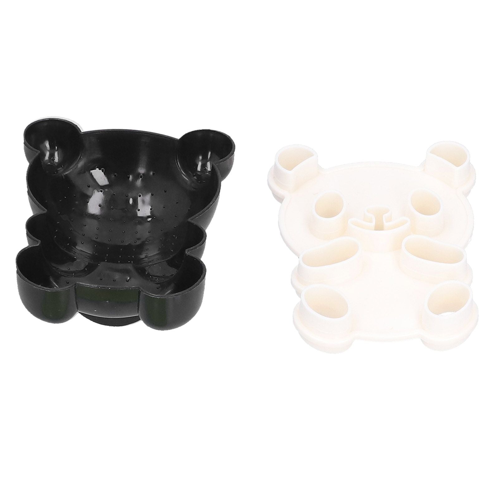 Panda Rice Ball Mold Food Grade Silicone Cute DIY Cookies Onigiri Mold for Kitchen Restaurants