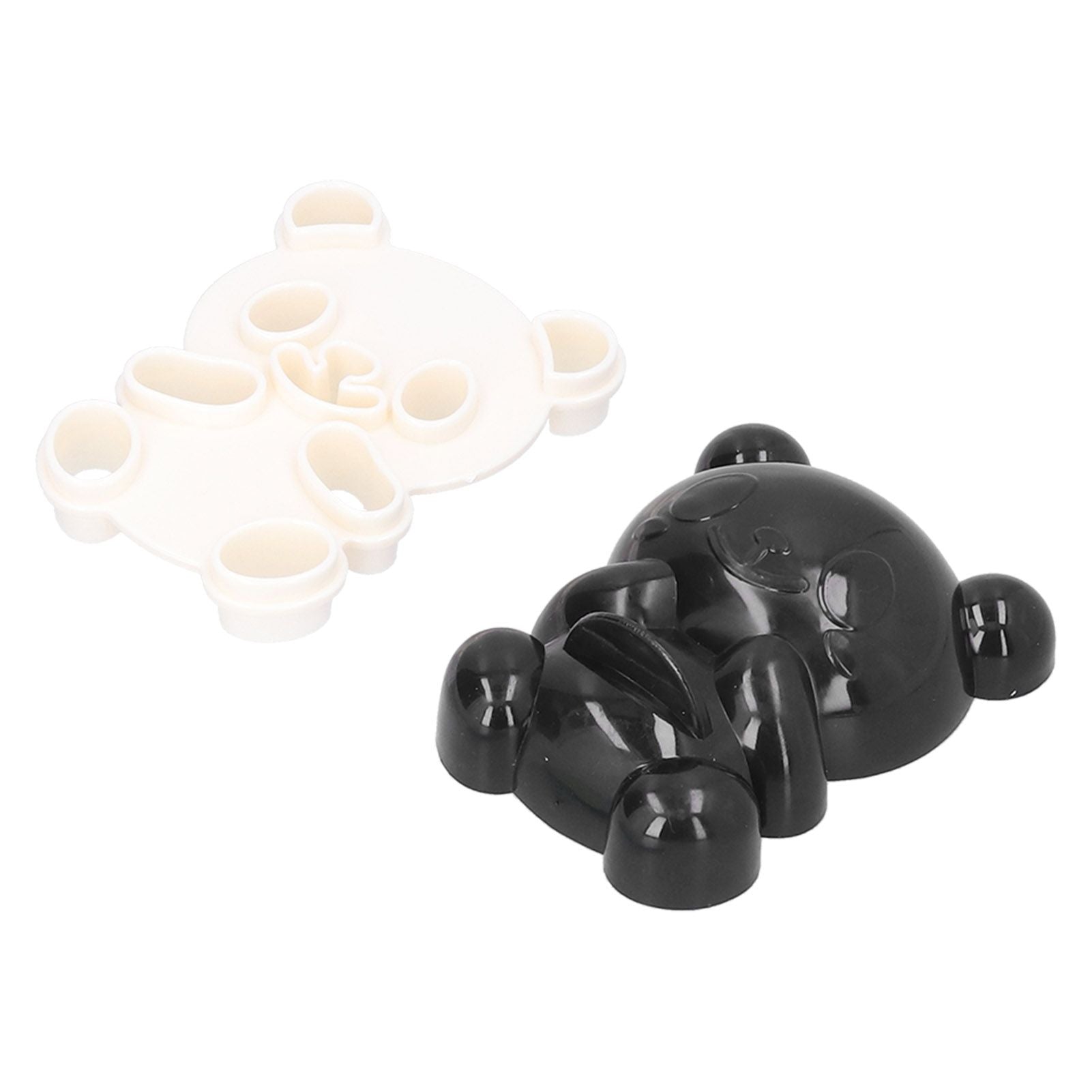 Panda Rice Ball Mold Food Grade Silicone Cute DIY Cookies Onigiri Mold for Kitchen Restaurants