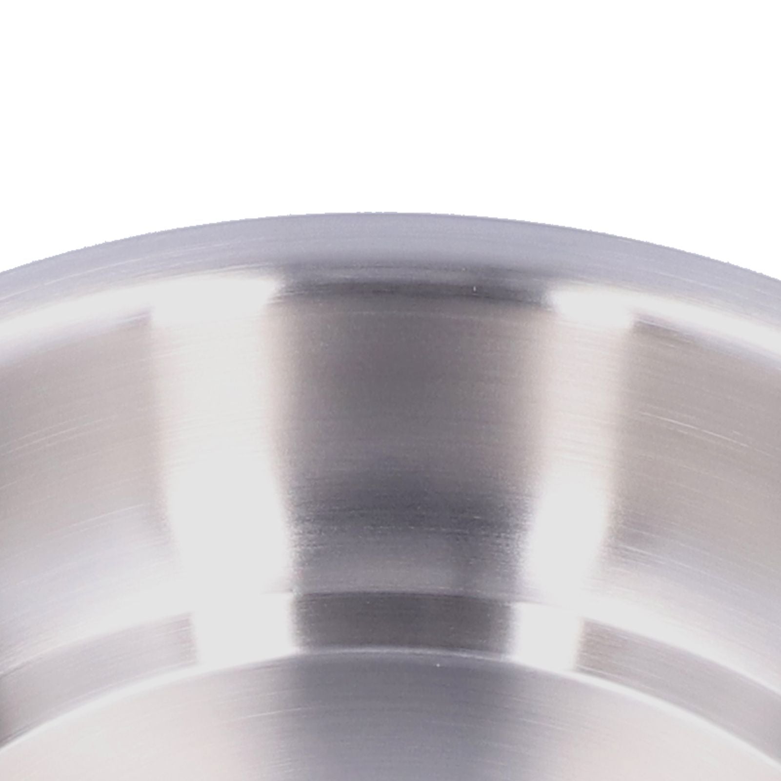 Stainless Steel Plate 304 Food Grade Material Stainless Steel Rounded Deepen Dish for Eating18cm/7in
