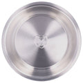 Stainless Steel Plate 304 Food Grade Material Stainless Steel Rounded Deepen Dish for Eating20cm/7.9in
