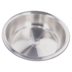Stainless Steel Plate 304 Food Grade Material Stainless Steel Rounded Deepen Dish for Eating20cm/7.9in