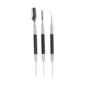 3Pcs/Set Stainless Steel Coffee Latte Needle Latte Art Pen Coffee Decorating Tool for Home