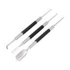 3Pcs/Set Stainless Steel Coffee Latte Needle Latte Art Pen Coffee Decorating Tool for Home