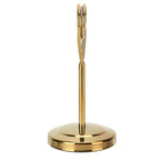 Table Number Holder Stainless Steel Durable Fade Resistant Lightweight Picture Clip for Hotel Restaurant10.5cm Gold