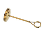 Table Number Holder Stainless Steel Durable Fade Resistant Lightweight Picture Clip for Hotel Restaurant15.5cm Gold
