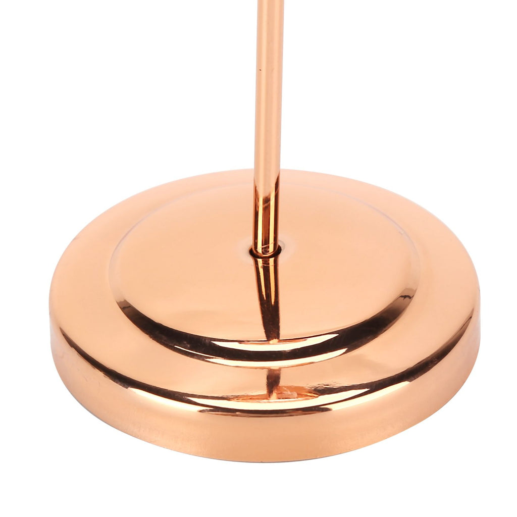Table Number Holder Stainless Steel Durable Fade Resistant Lightweight Picture Clip for Hotel Restaurant15.5cm Rose Gold