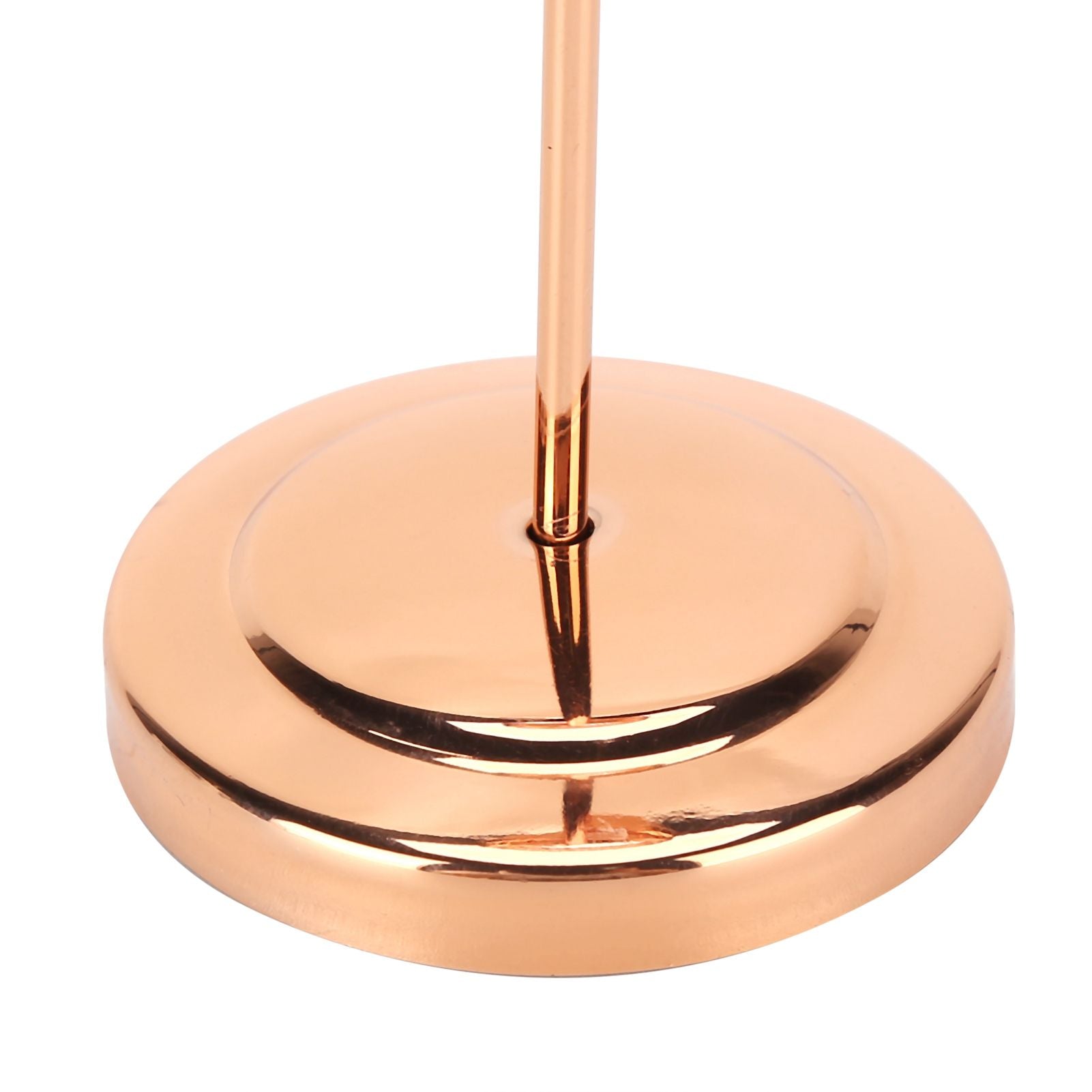 Table Number Holder Stainless Steel Durable Fade Resistant Lightweight Picture Clip for Hotel Restaurant15.5cm Rose Gold