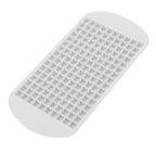 160 Grid Ice Tray Square Flexible Silicone High Temperature Resistant Mini Ice Cube Mold for Home RestaurantWhite