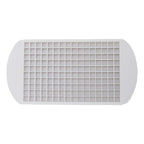 160 Grid Ice Tray Square Flexible Silicone High Temperature Resistant Mini Ice Cube Mold for Home RestaurantWhite