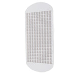 160 Grid Ice Tray Square Flexible Silicone High Temperature Resistant Mini Ice Cube Mold for Home RestaurantWhite