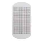160 Grid Ice Tray Square Flexible Silicone High Temperature Resistant Mini Ice Cube Mold for Home RestaurantWhite
