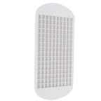 160 Grid Ice Tray Square Flexible Silicone High Temperature Resistant Mini Ice Cube Mold for Home RestaurantWhite