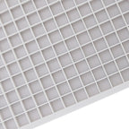 160 Grid Ice Tray Square Flexible Silicone High Temperature Resistant Mini Ice Cube Mold for Home RestaurantWhite