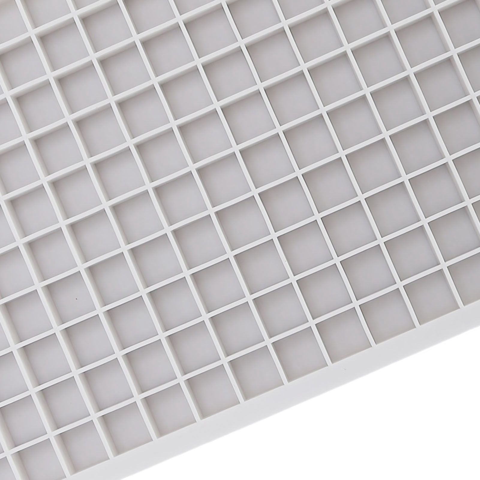160 Grid Ice Tray Square Flexible Silicone High Temperature Resistant Mini Ice Cube Mold for Home RestaurantWhite