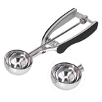 Cookie Scoop Stainless Steel Multifunctional Manual Portable Ice Cream Scooper for Home HotelJ10190P 39mm