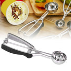 Cookie Scoop Stainless Steel Multifunctional Manual Portable Ice Cream Scooper for Home HotelJ10190P 55mm