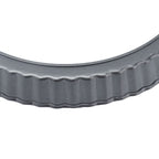 9in Bakeware Carbon Steel Baking Pan with Movable Chassis and Wavy Edge Nonstick Black for Family Baking9in Movable Chassis Pie Pan