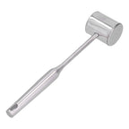 Meat Mallet Tenderizer Stainless Steel Hand Held Manual Anti Rust Steak Meat Pounder for Home Restaurants