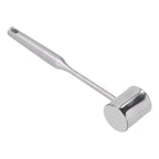 Meat Mallet Tenderizer Stainless Steel Hand Held Manual Anti Rust Steak Meat Pounder for Home Restaurants