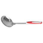 Thickened Colander Spoon Hand Polished Soup Hot Pot Spoon Non Slip Stainless Steel Kitchen Strainer Scoop