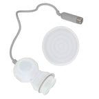 Silicone Tea Infuser Cute Diver Shape Loose Tea Leaf Filter Tea Diffuser Strainer with Chain and Drip Tray for Home Grey
