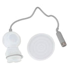 Silicone Tea Infuser Cute Diver Shape Loose Tea Leaf Filter Tea Diffuser Strainer with Chain and Drip Tray for Home Grey