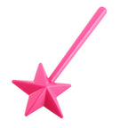 Salt and Pepper Shaker Wand Plastic Cute Practical Pentagram Shape Salt Dispenser Pink