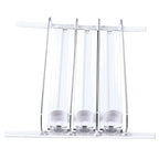 38cm Drink Organizer for Fridge Automatic Pusher Glide 12oz 16oz 20oz Soda Dispenser for Fridge Width Adjustable E Shaped 38cm White