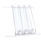 38cm Drink Organizer for Fridge Automatic Pusher Glide 12oz 16oz 20oz Soda Dispenser for Fridge Width Adjustable E Shaped 38cm White