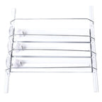 38cm Drink Organizer for Fridge Automatic Pusher Glide 12oz 16oz 20oz Soda Dispenser for Fridge Width Adjustable E Shaped 38cm White