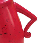Storage Canister Resin Multifunctional Stylish Food Storage Jar Home Decoration for Jewelry Coffee Red S